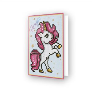 Carte de voeux Licorne magic DDG.001