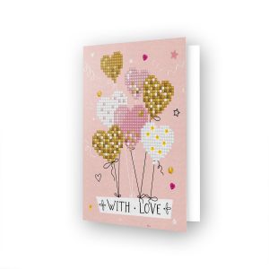 Carte de voleur coeur ballons DDG.016