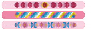 Bracelets roses DTZ11.008