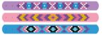 Bracelets mauves DTZ11.011