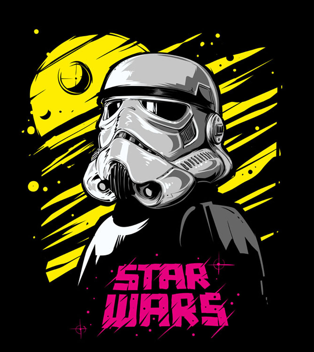 Storm Trooper Star Wars 5D Diamond peinture broderie complet Square 25x25cm