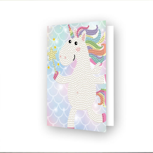 Carte de voeux Licorne magique DDG.034