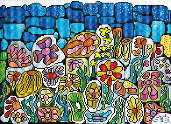 Kit DIAMOND DOTZ® Le jardin de pierres (Jack Ottanio)